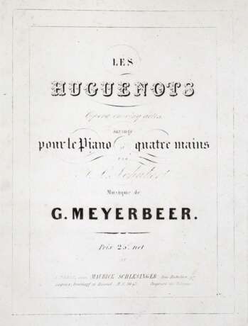 Meyerbeer,G. - photo 1