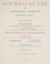 Handbuch der Architektur.