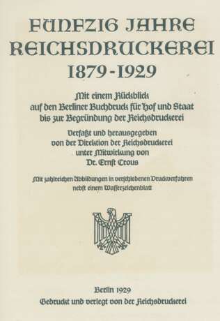 Reichsdruckerei. - фото 1