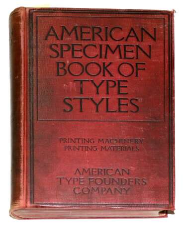 American Specimen Book of Type Styles. - Foto 1