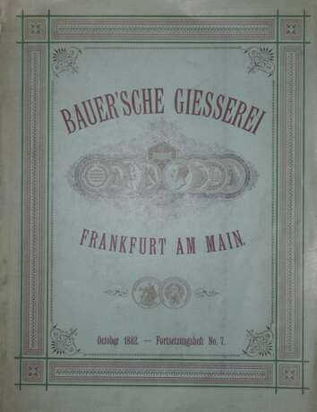 Bauersche Giesserei. - фото 1