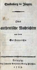 Swedenborg der Jüngere.