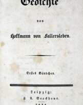 Hoffmann von Fallersleben,(A.H.).