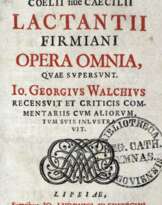 Lactantius,L.C.F.