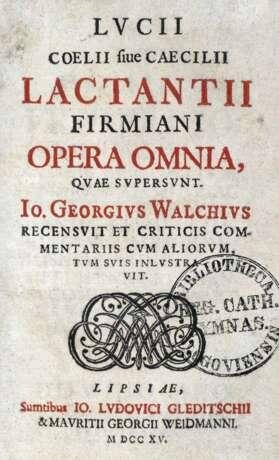 Lactantius,L.C.F. - photo 1
