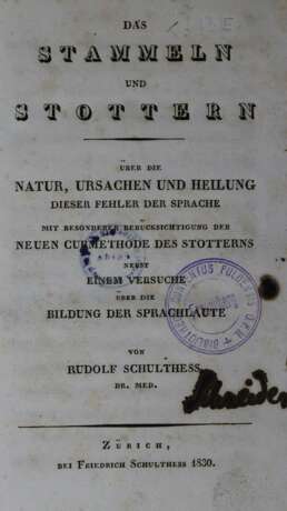Schulthess,R. - photo 1