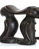 Kopfstütze der Luba.