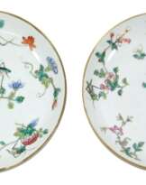 Paar Tellerchen China.