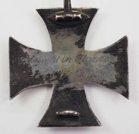 Preussen: Eisernes Kreuz, 1914, 1. Klasse mit Gravur. - Foto 3