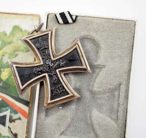 Preussen: Eisernes Kreuz, 1914, 2. Klasse, im Etui - KO. - Foto 3