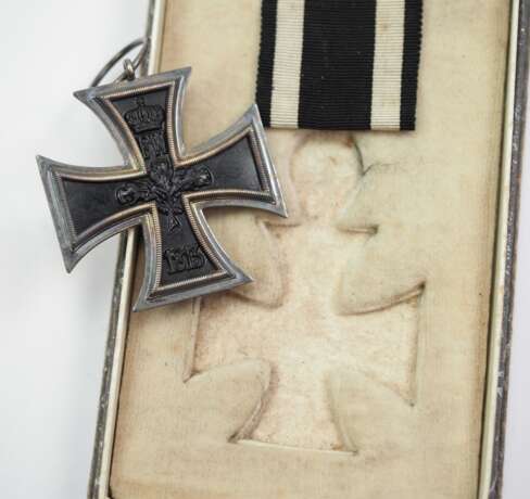 Preussen: Eisernes Kreuz, 1914, 2. Klasse, im Etui. - photo 3