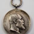 Württemberg: Zivilverdienstmedaille, Wilhelm II., in Silber - dichter Kranz. - Auction prices