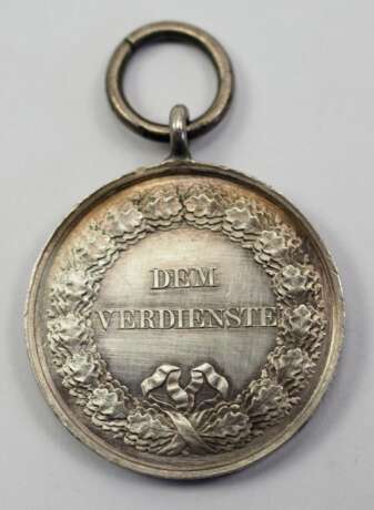 Württemberg: Zivilverdienstmedaille, Wilhelm II., in Silber - dichter Kranz. - фото 2