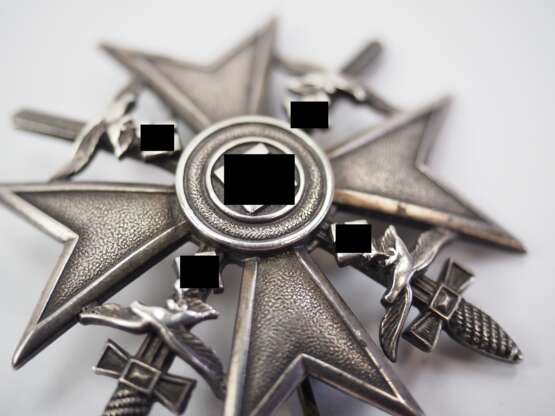 Spanienkreuz, in Silber, mit Schwertern - CEJ. - photo 2