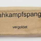 Nahkampfspange, in Gold Kartonageetui. - photo 2