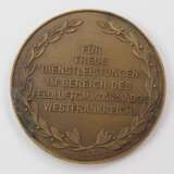 Medaille für Treue Dienstleistungen im Bereich des Feldluftgaukommando Westfrankreich. - photo 2