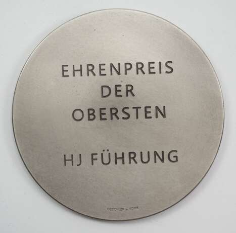 Ehrenpreis der Obersten HJ Führung auf die 4. Reichs-Schiwettkämpfe der Hitlerjugend 1939. - фото 2