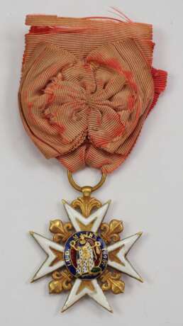 Frankreich: Orden des Hl. Ludwig, Offiziers Dekoration. - фото 1