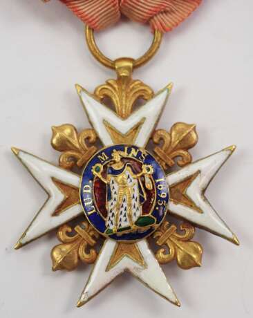 Frankreich: Orden des Hl. Ludwig, Offiziers Dekoration. - фото 2