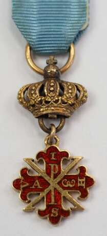 Parma: Souveräner Heiliger Militärischer Konstantinischer Ritterorden vom hl. Georg Miniatur. - photo 1