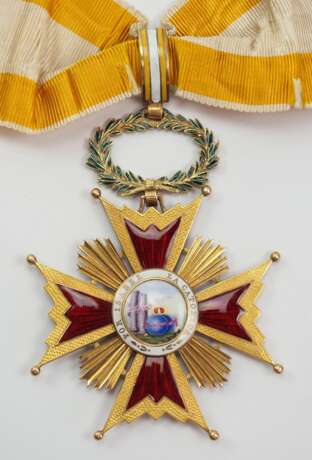 Spanien: Orden Isabella der Katholischen, 2. Modell (1847-1868), Komtur Kreuz. - Foto 1