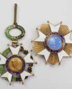 Monde. Brasilien: Nationaler Orden Kreuz des Südens, 3. Modell, 1. Typ (1932-1967), Großkreuz Satz.