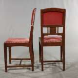 Acht Jugendstil Stühle - Foto 5