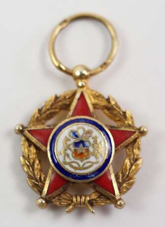 Chile: Orden des Präsidenten der Republik, Miniatur. - Foto 1