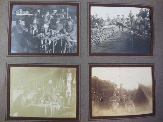 Württemberg: 2 Fotoalben eines Oberleutnants im 9. Württembergischen Infanterie-Regiment Nr. 127. - photo 4