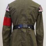 Reichsarbeitsdienst (RAD): Dienstjacke für einen Obervormann und Tambour in der Abteilung 9/302 - Krün. - photo 6