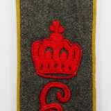 Preussen: Schulterstück für Mannschaften im Königin Elisabeth Garde-Grenadier-Regiment Nr. 3 - feldgrau. - photo 1