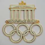 XI. Olympiade Berlin 1936 Plakette. - photo 1
