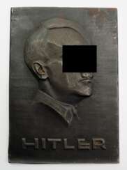 Adolf Hitler Plakette - Carlshütte Rendsburg.