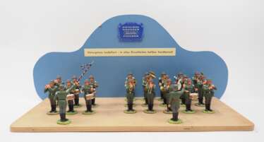 Hausser Elastolin: Diorama Wehrmacht Musikzug.
