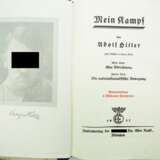 Hitler, Adolf: Mein Kampf - Hochzeitsausgabe Gemeinde Tamm Württemberg. - Foto 3