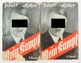 Hitler, Adolf: Mein Kampf - 2 Bände.