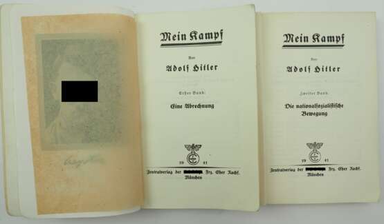 Hitler, Adolf: Mein Kampf - 2 Bände. - фото 3