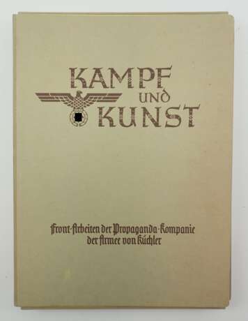 Kampf und Kunst - Front-Arbeiten der Propaganda Kompanie der Armee von Küchler. - фото 1