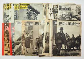 3. Reich: Lot Zeitschriften - 40 Exemplare.