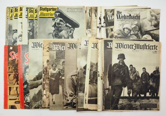 3. Reich: Lot Zeitschriften - 40 Exemplare. - фото 1