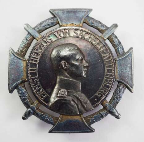 Sachsen-Altenburg: Herzog-Ernst-Medaille, 1. Klasse mit Schwertern. - фото 1