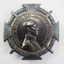 Sachsen-Altenburg: Herzog-Ernst-Medaille, 1. Klasse mit Schwertern.