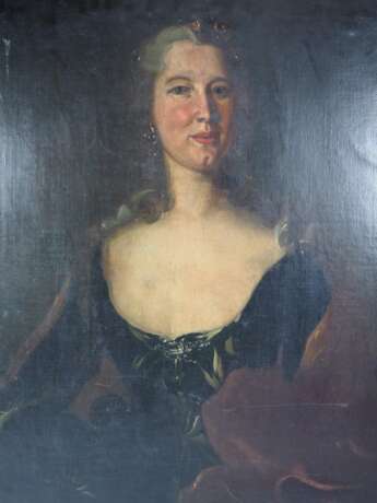 Wilhelmine von Stetten: Damenporträt, 18. Jh. - photo 1