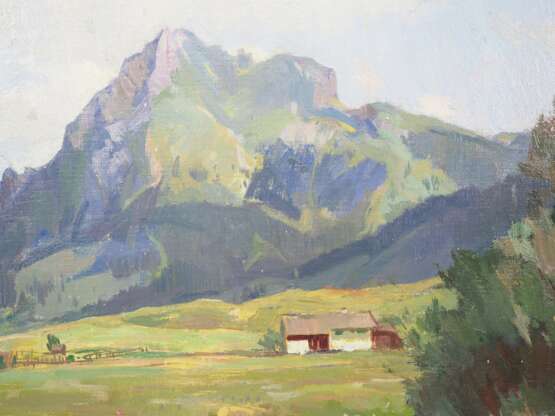 Köhler, August (1881-1964): Aggenstein, Pfronten/ Tirol. - photo 2