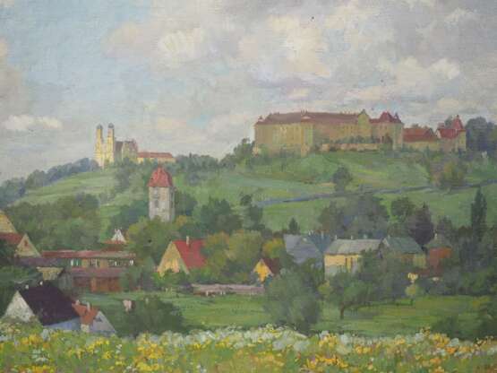 Köhler, August (1881-1964): Schloss ob Ellwangen. - Foto 1