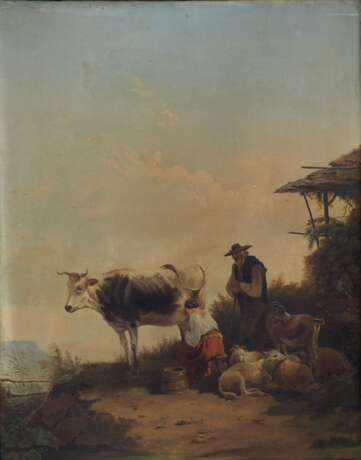 Tiermaler, Die Kuh, um 1900. - фото 1