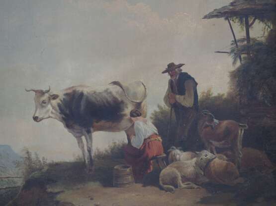 Tiermaler, Die Kuh, um 1900. - Foto 2