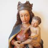 Madonna mit Jesuskind, wohl 17./ 18. Jh., Holz. - фото 2