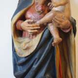 Madonna mit Jesuskind, wohl 17./ 18. Jh., Holz. - фото 3