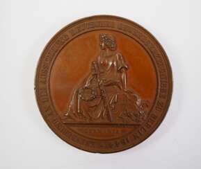 Preussen: Medaille zur Erinnerung an die Ausstellung Deutscher Gewerbeserzeugnisse zu Berlin 1844.